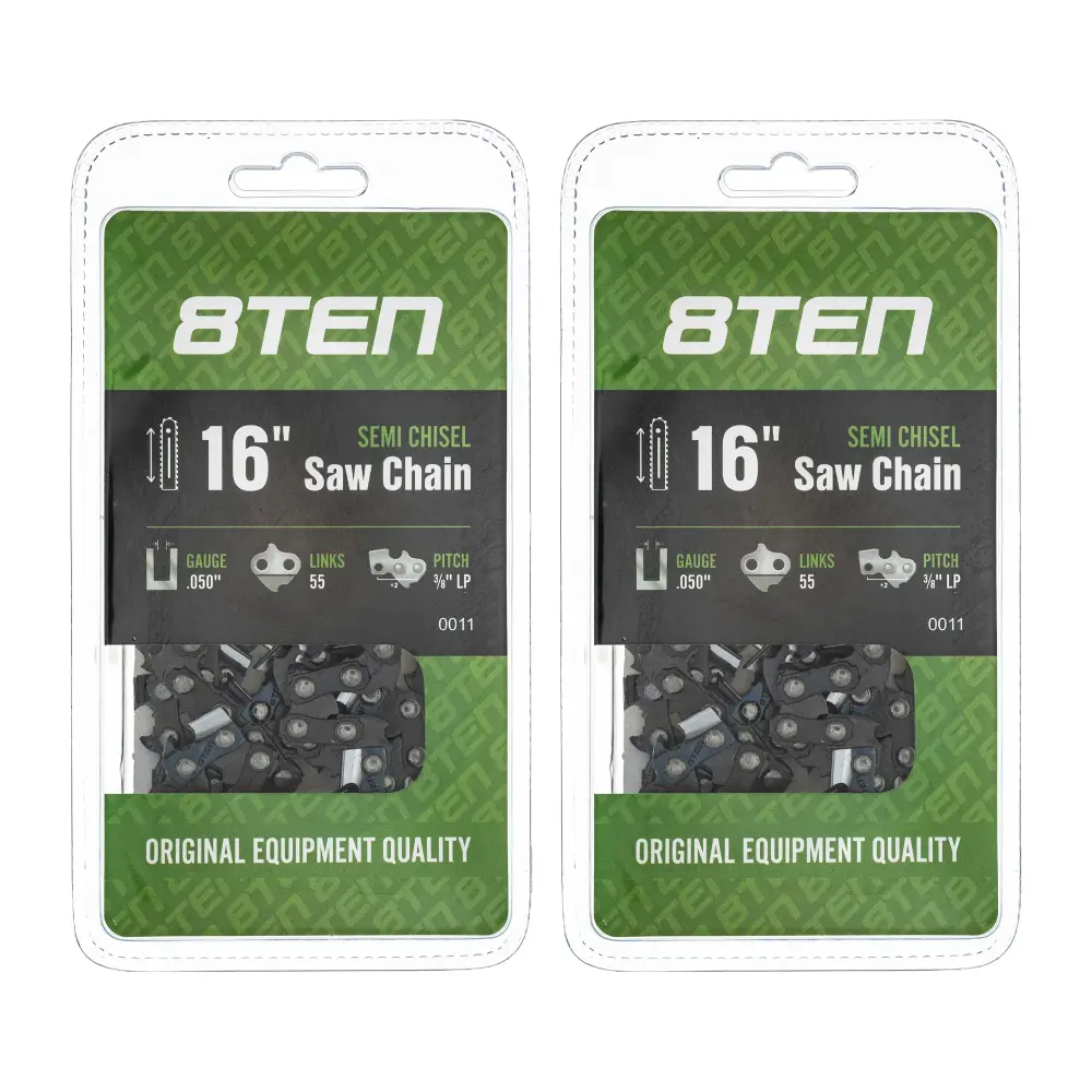 Chainsaw Chain 16 Inch .050 3/8 55DL Windsor GB 63PM55 63PM55E 501847055 63PM355E S93G55 | DOUBLE-SET