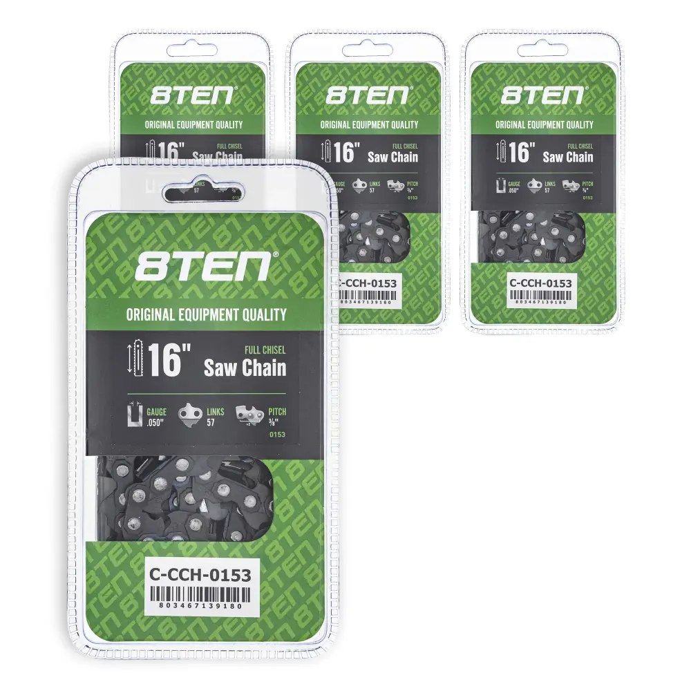 Chainsaw Chain 16 Inch .050 3/8 57DL Echo 91PX57CQ 91PXL057G 91PXL57CQ H3757 63PM357E | SET FOUR