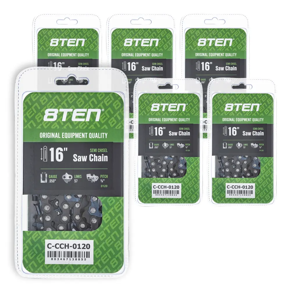 Chainsaw Chain 16 Inch .050 3/8 57DL Echo 91PX57CQ 91PXL057G 91PXL57CQ H3757 63PM357E | SET SIX