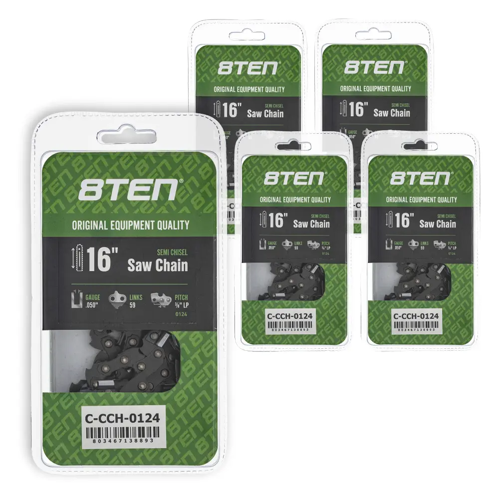 Chainsaw Chain 16 Inch .050 3/8 LP 59DL Oregon Homelite 91VXL059G H3759 63PM359E 36360050059 | 5-PACK