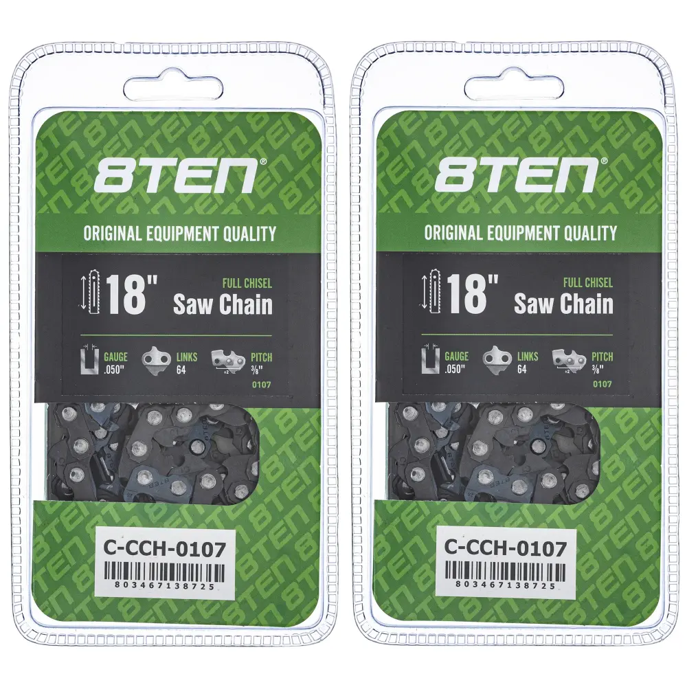 Chainsaw Chain 18 Inch .050 3/8 64DL Echo 72LPX064G 72LPX64CQ H4664 33RS364E | DOUBLE-SET