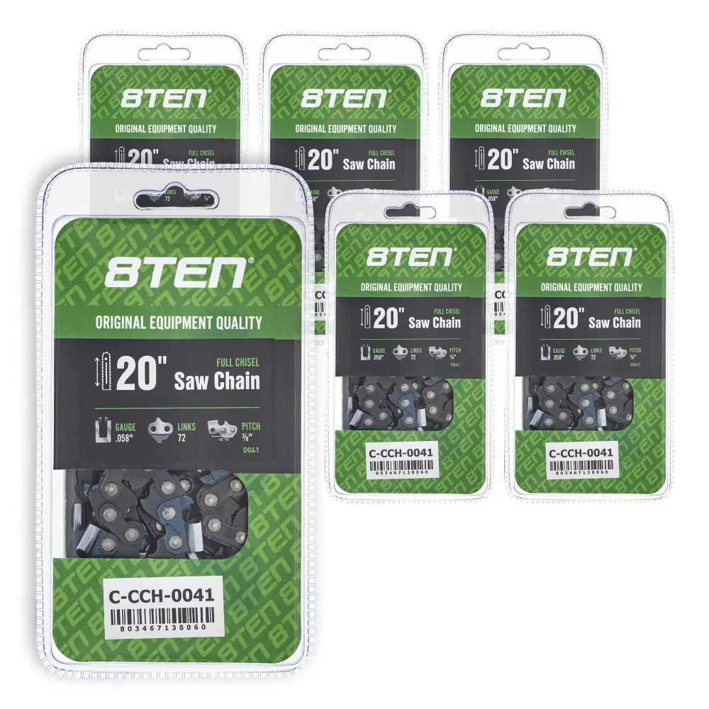 Chainsaw Chain 20 Inch .058 3/8 72DL Husqvarna 73EXL072G 581626972 591152572 501842872 501841472 | SET SIX