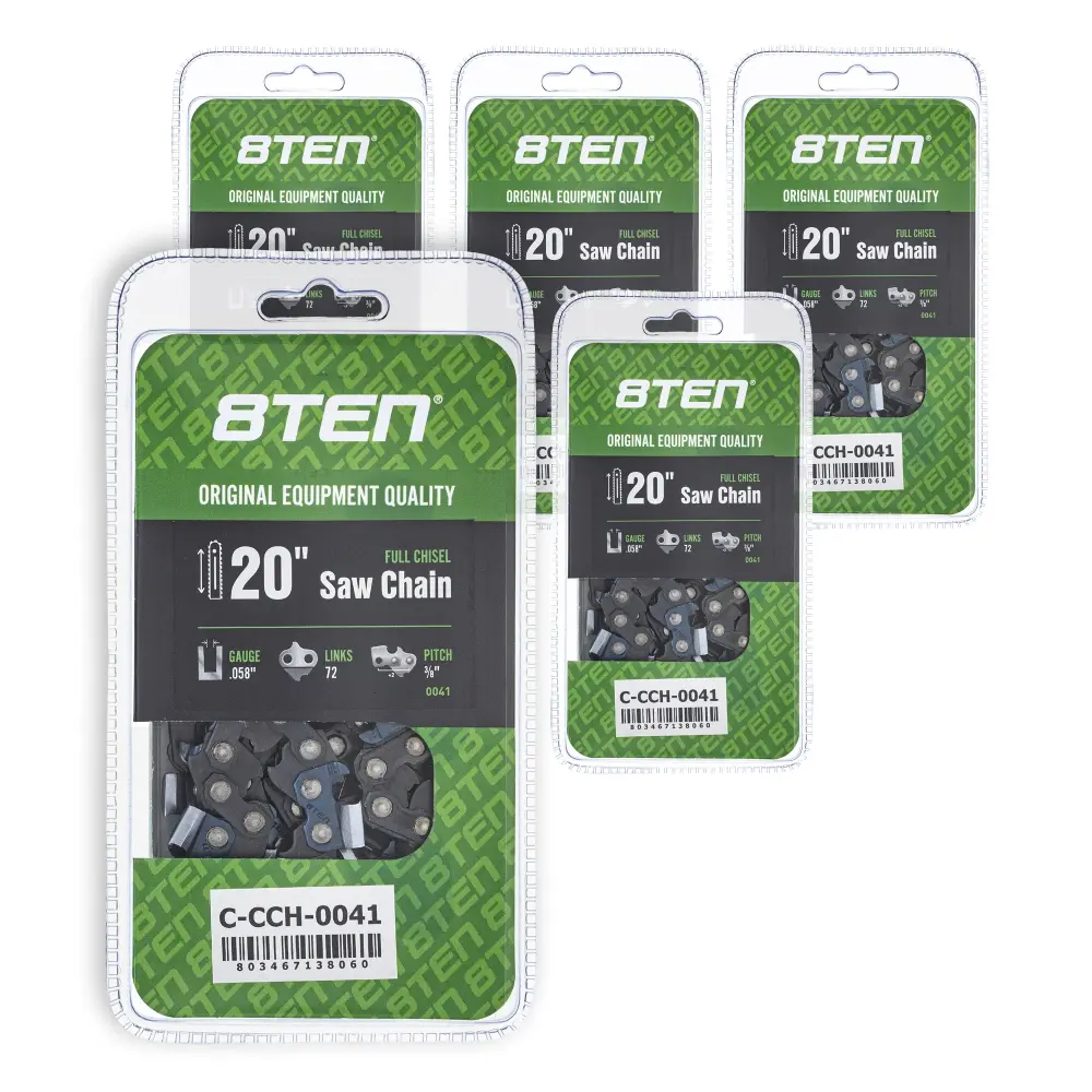 Chainsaw Chain 20 Inch .058 3/8 72DL Husqvarna 73EXL072G 581626972 591152572 501842872 501841472 | 5-PACK