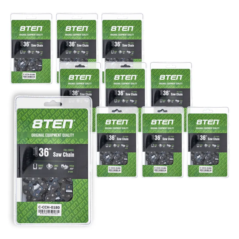 Chainsaw Chain 36 Inch .063 .404 108DL Stihl 46RS108 68LX108G 68LX108 | SET TEN