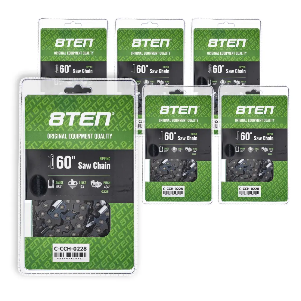 Chainsaw Chain 60 Inch .063 .404 173DL Stihl 68LX173G 68LX173 46RSK173 | SET SIX