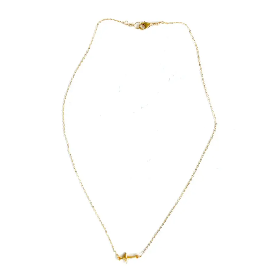 CV Designs Effortless Cross Necklace