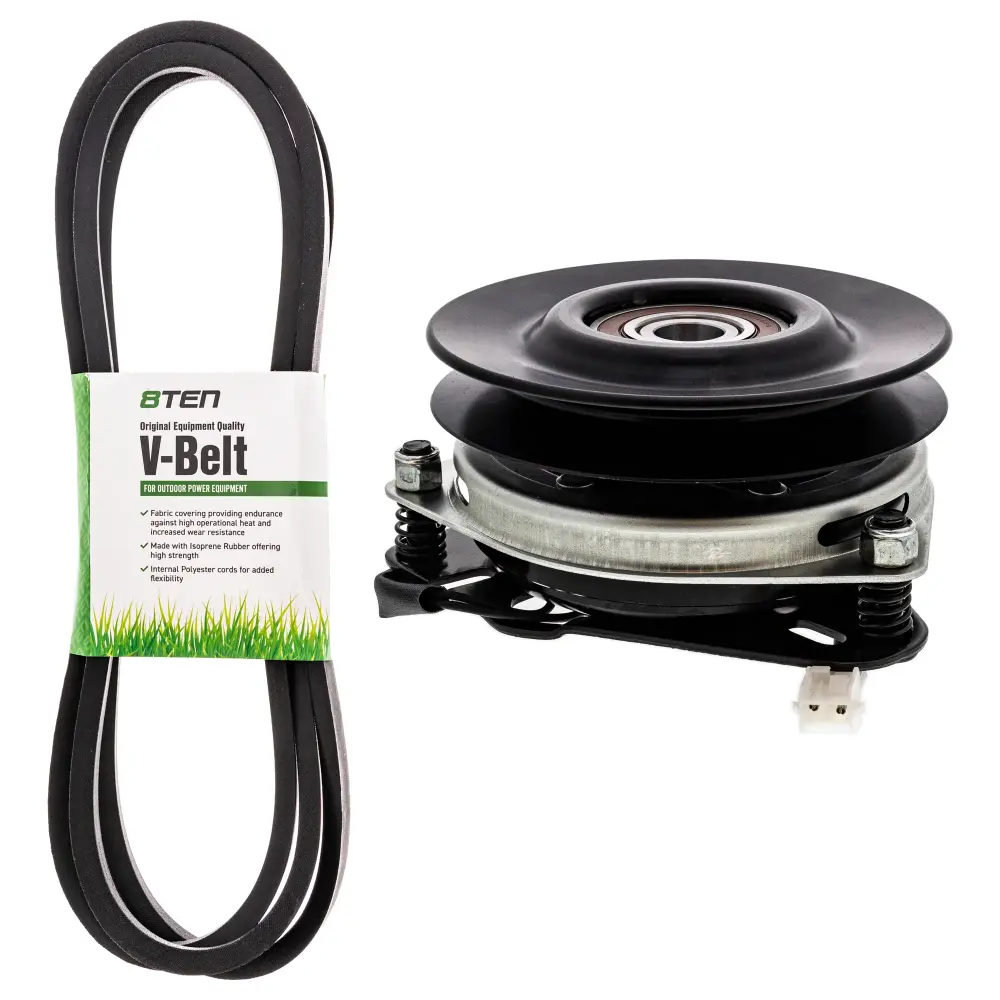 Electric PTO Clutch & Belt Kit Husqvarna Poulan Pro MK1006423