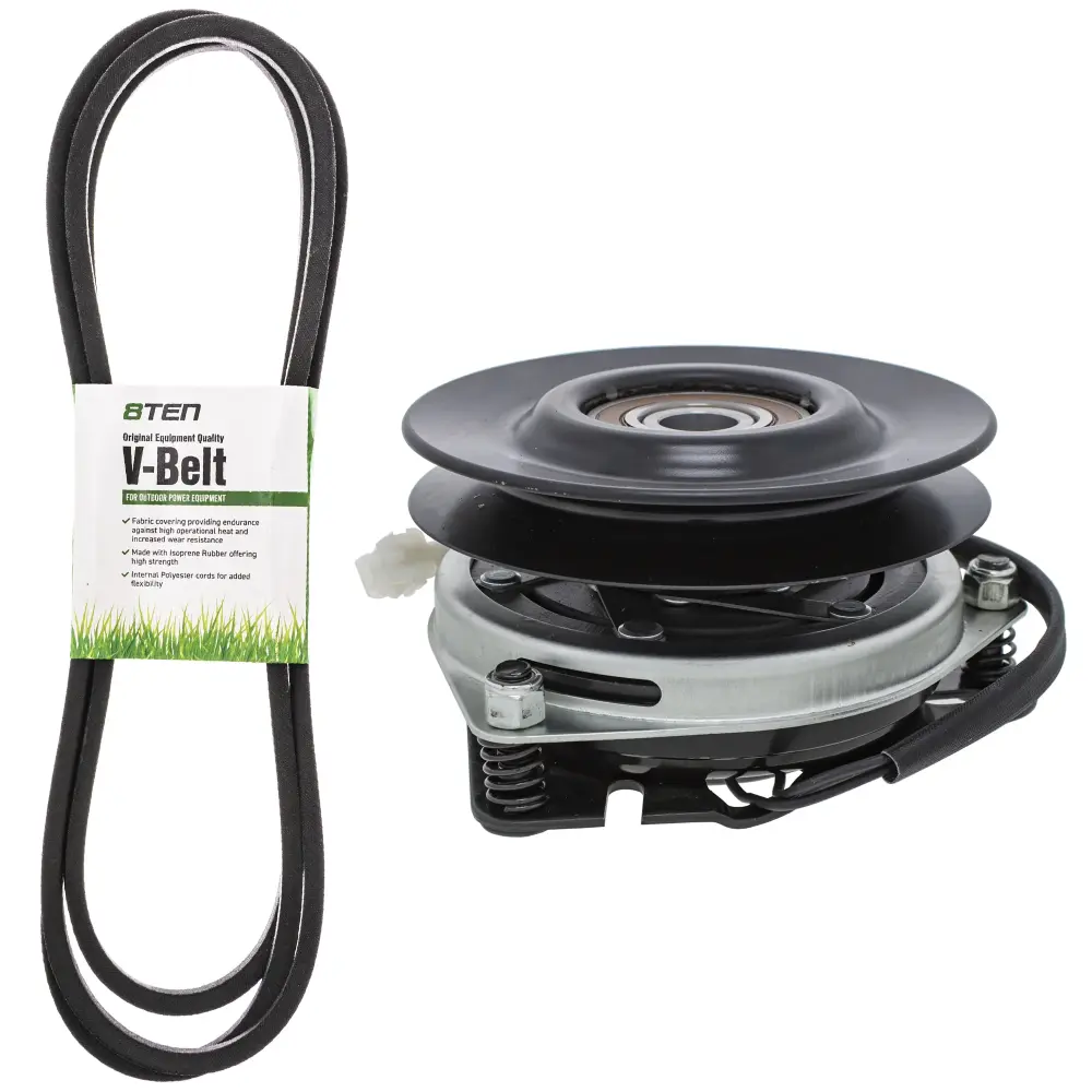 Electric PTO Clutch & Belt Kit Husqvarna Statesman Poulan Pro MK1006336