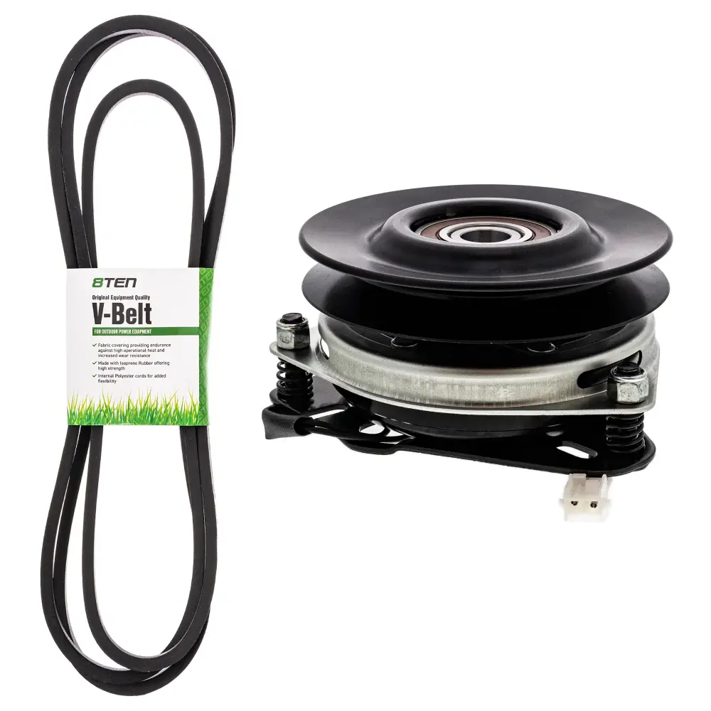 Electric PTO Clutch & Belt Kit Husqvarna Poulan Pro Jonsered MK1006384