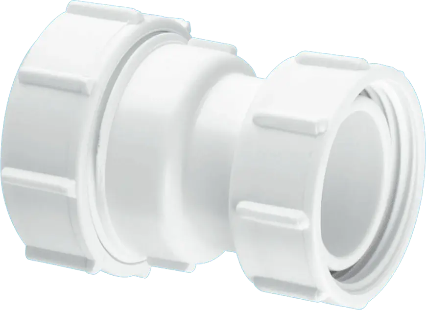 McAlpine T29-LN 1½" Straight Connector Multifit x BSP Coupling nut