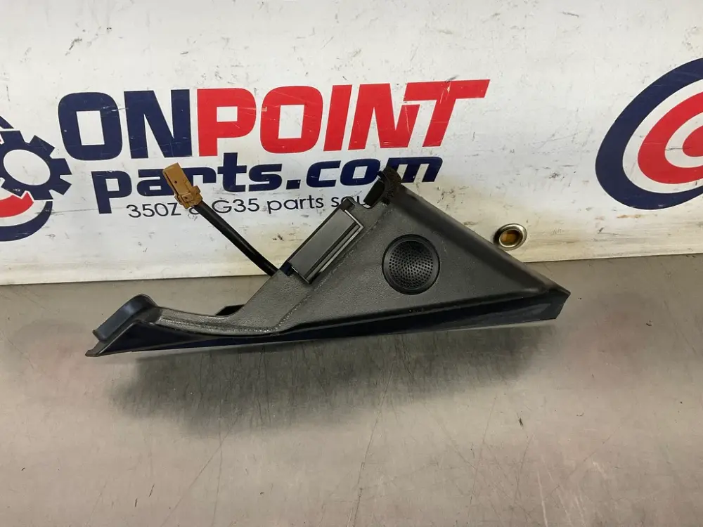 2007 Nissan 350Z Driver Left Tweeter Speaker Cover 80293 OEM 21BBPDA