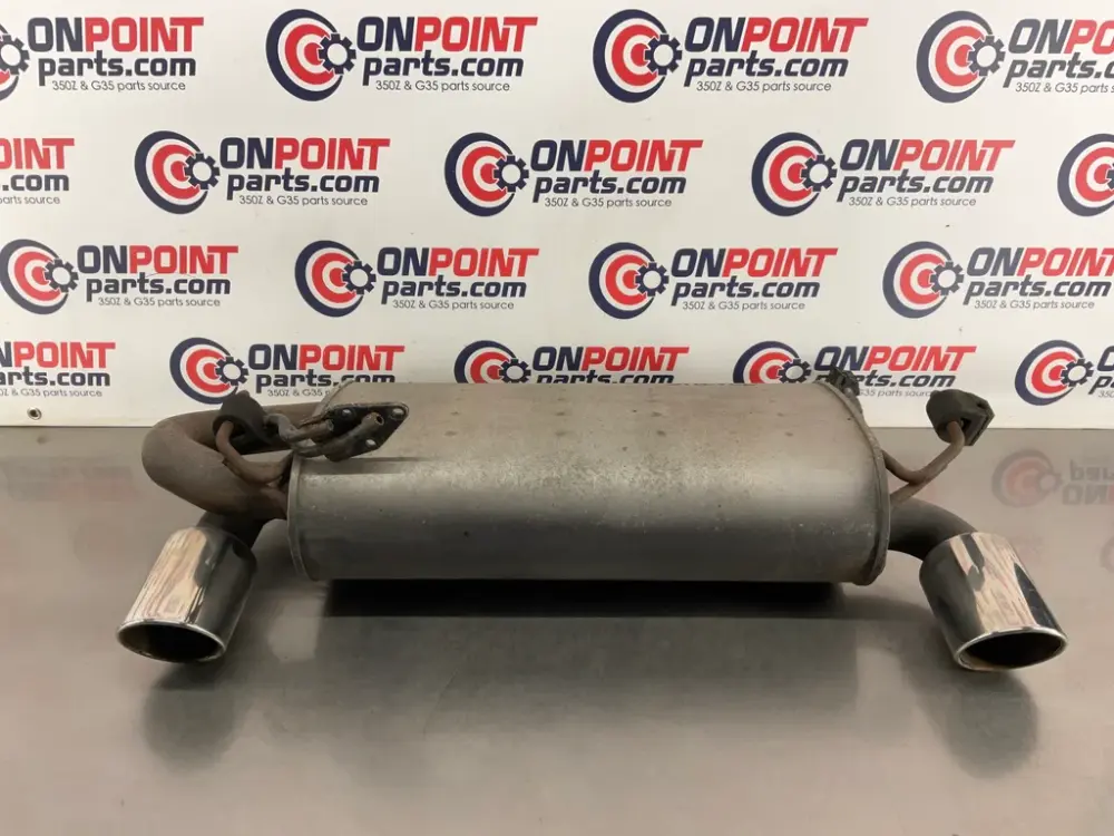 03-09 Nissan 350Z Rear Exhaust Muffler Twin Tip 20100EV00A OEM 24BL7D0