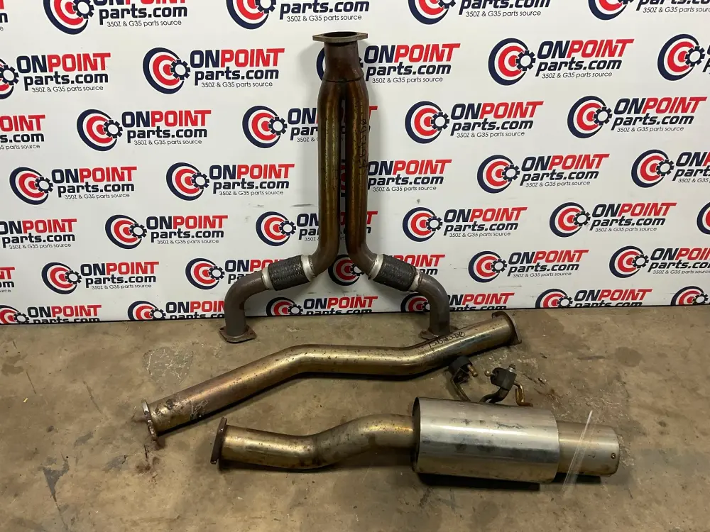 2006 Nissan 350Z Exhaust Muffler Mid Pipe Y Flex Pipe 15BAJD0