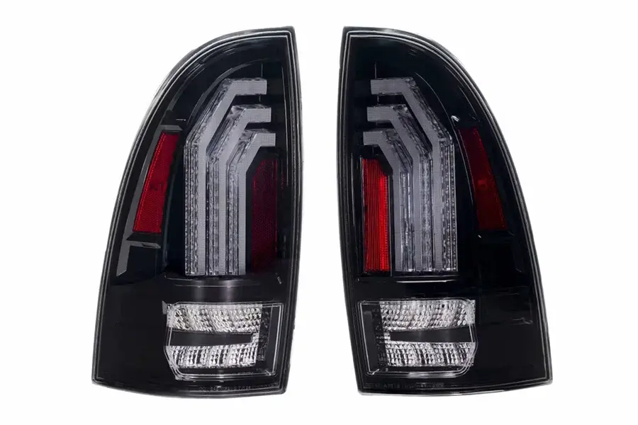 2005-15 Toyota Tacoma Morimoto XB LED Tail Lights crystal
