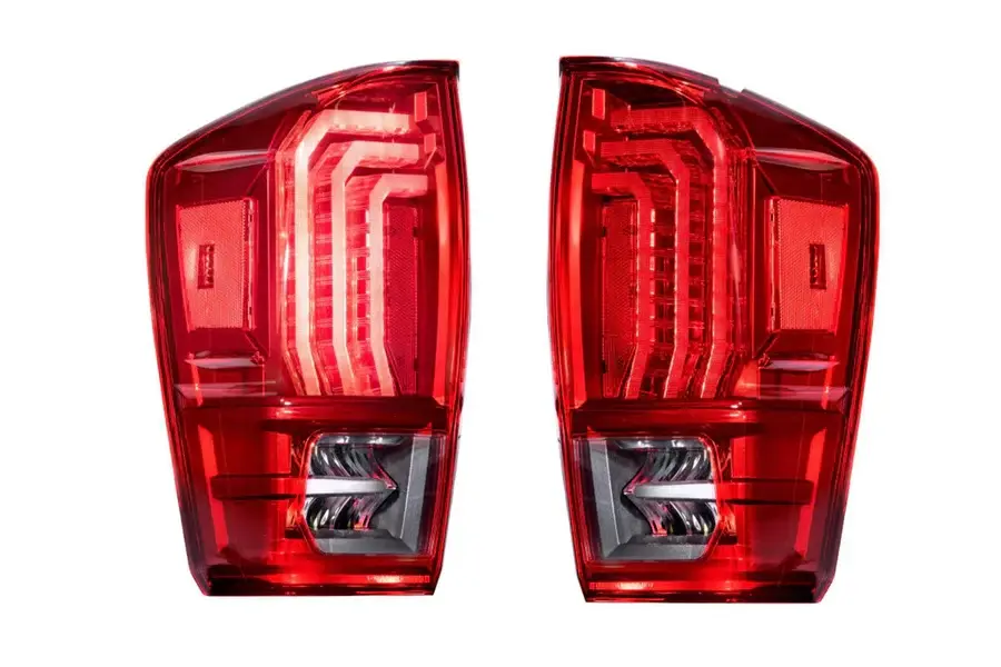 2016-23 Toyota Tacoma Morimoto XB LED Tail Lights - Cherry