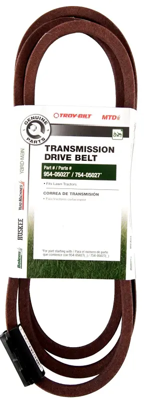 MTD 490-501-M061 Hydrostatic Transmission Drive Belt, 90.9 L, 1/2 W