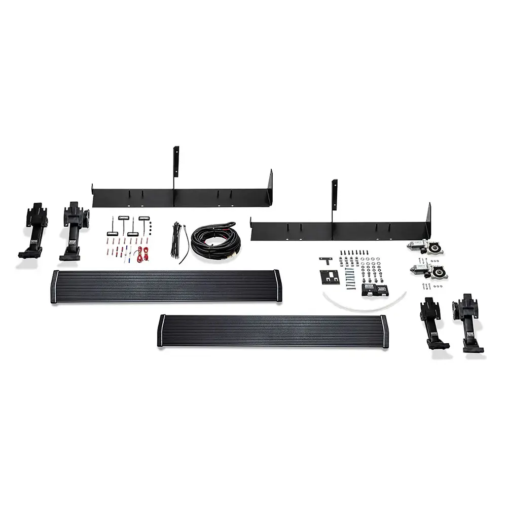 AMP PowerStep Kit Customized Brackets, 1966-1977 Ford Bronco