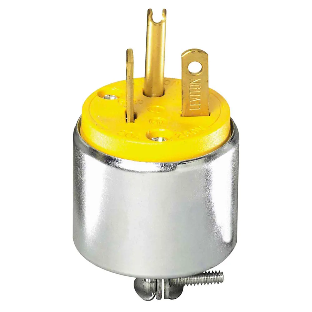 Nema 6-20 p Shielded Armored Lemon, 20 / 250 V