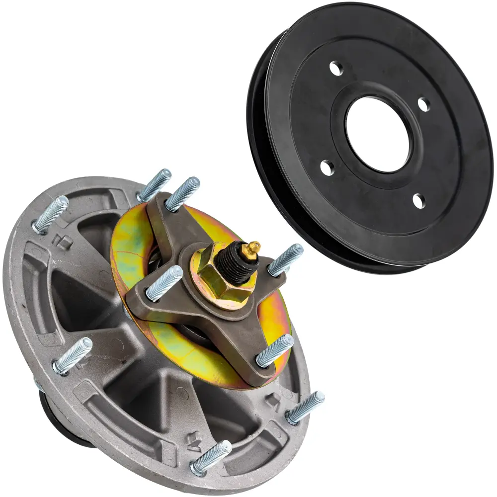 Spindle & Pulley Place John Deere Zinc Plated Finish