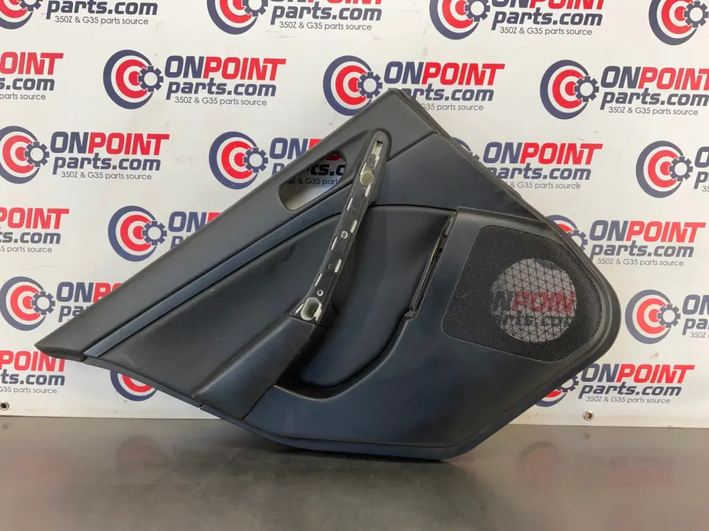 03-04 Infiniti G35 Sedan Right Rear Interior Door Panel 82901AM601 OEM 15BE4E8