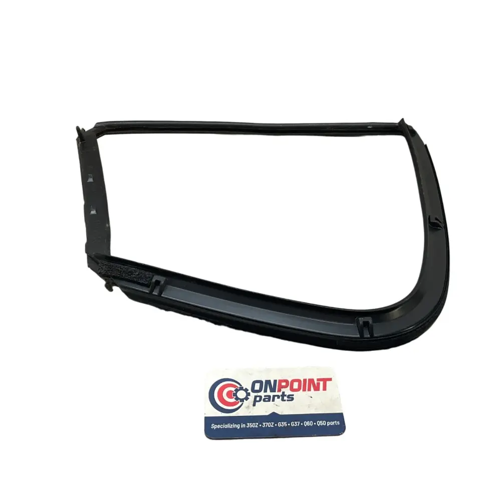 07-10 Infiniti G35 G37 Sedan RH Quarter Glass Weatherstrip 82272JK000 OEM IPG