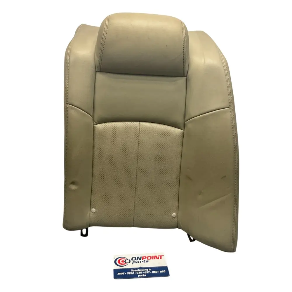 07-10 Infiniti G35 G37 Sedan Rear Driver Seat Backrest 88650JK60B OEM IPG