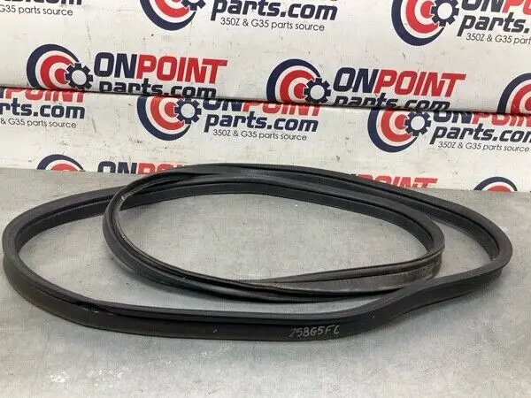 2008 Infiniti V36 G37 Rear Coupe Interior Hatch Weatherstrip Seal Oem 25Bg5Fc
