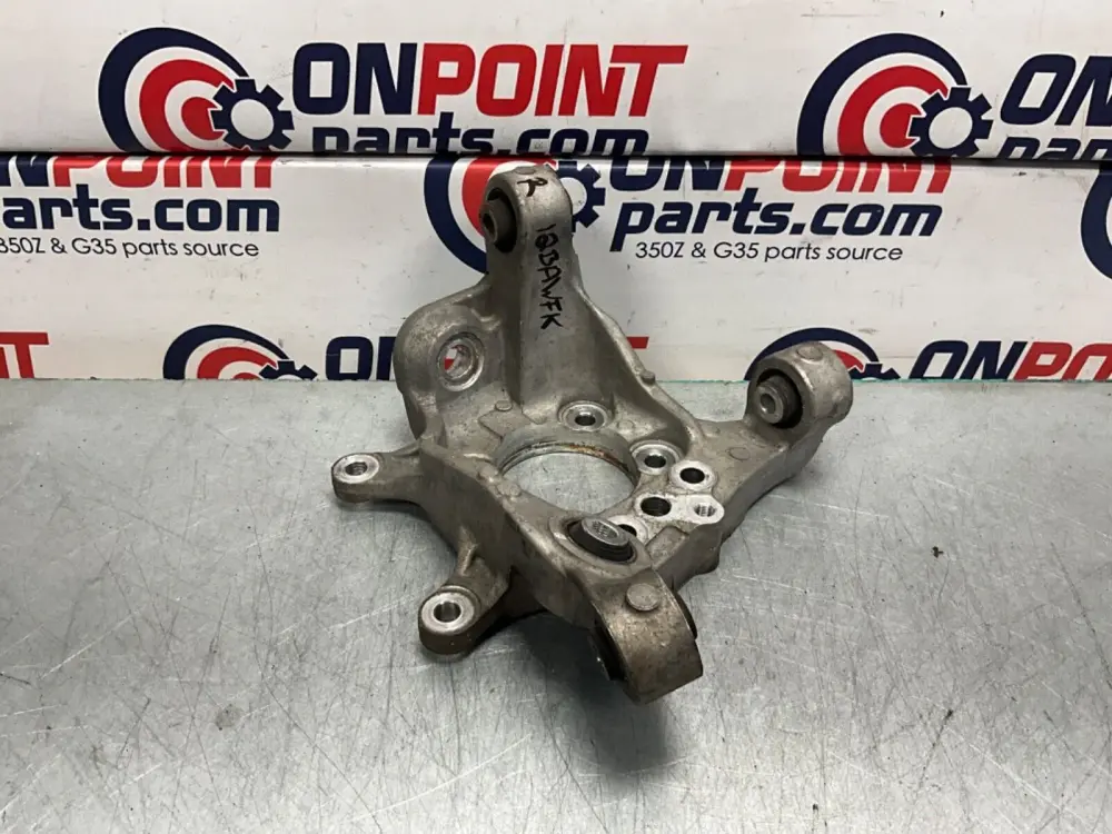 2009 Infiniti V36 G37 Sedan Passenger Right Rear Suspension Knuckle OEM 12BAWFK Built- Flashlight