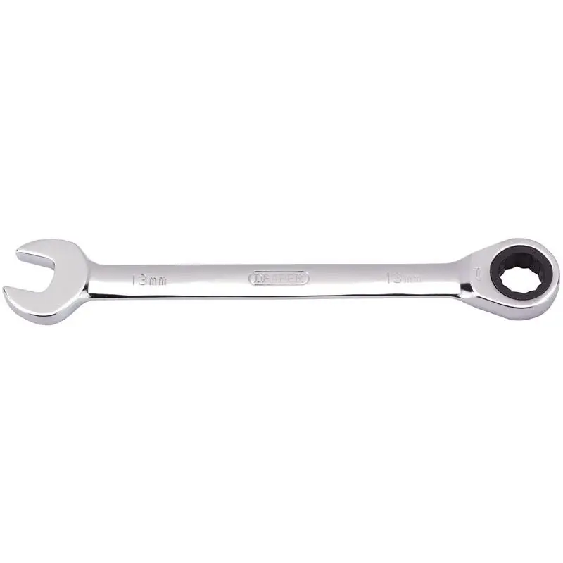 Draper 8230MM Metric Ratcheting Combination Spanner, 13mm - (31010) - 18 Cu Ft