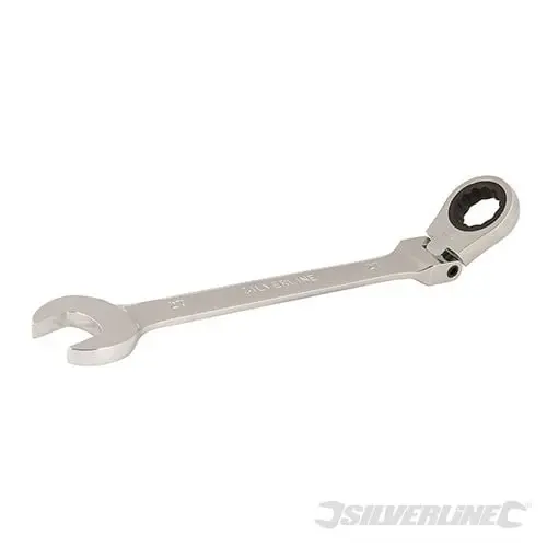 Silverline Pliable Head Ratchet Spanner 27mm - 993058