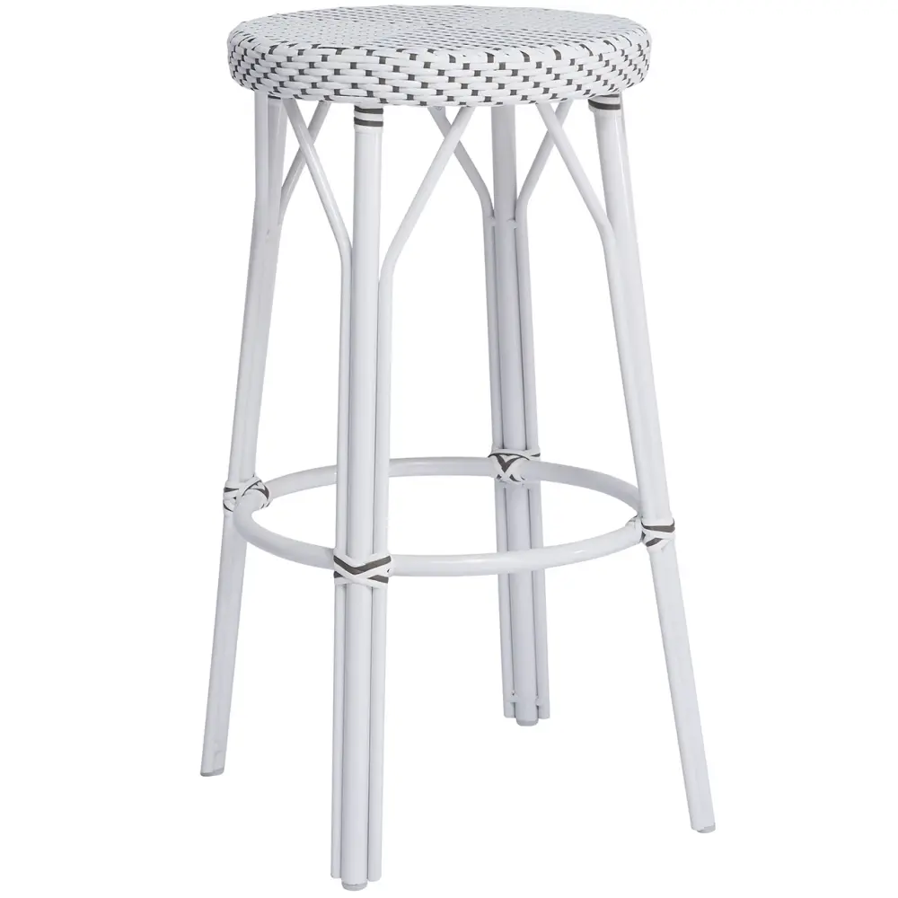 Simone Exterior Bar Stool AluRattan Camping Gear