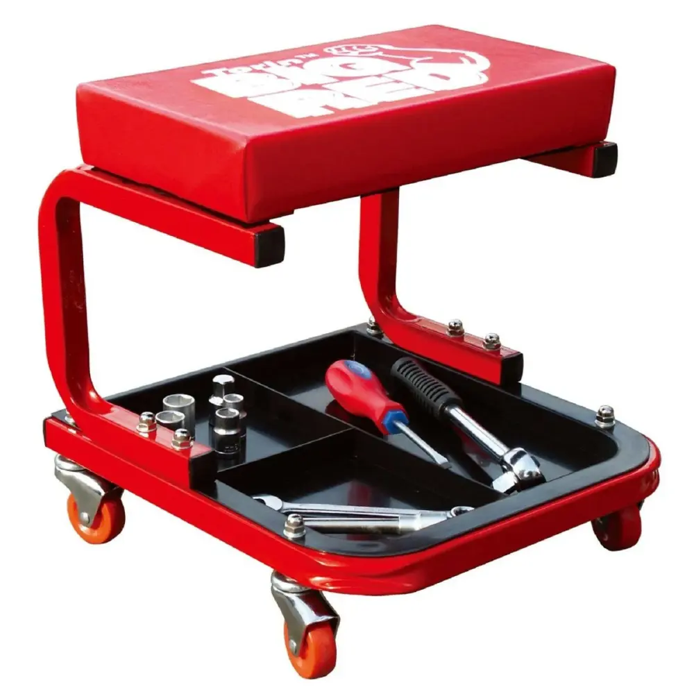 BIG RED Rolling Creeper Seat Tool Tray