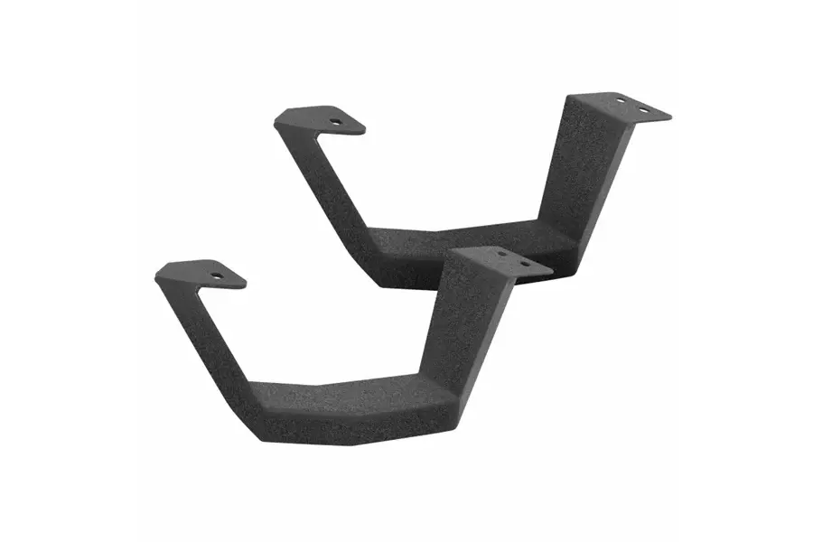 Jeep Wrangler JL & JK Go Rhino Drop Steps RB10/RB20 Running Boards - Jet-black