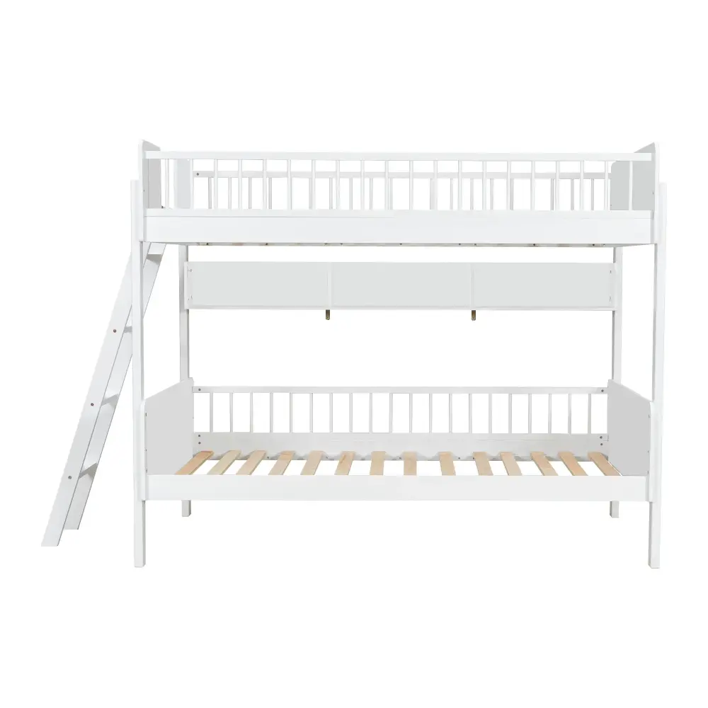 Bunk Bed 3 Storage Shelves, Tunable Ladder Left Or Right