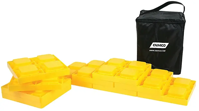 Camco USA 44505 Leveling Block, Acrylic, Yellow