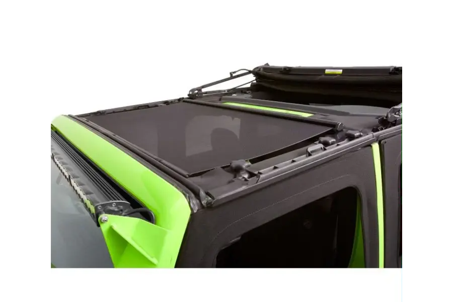 Jeep Wrangler JK Bestop Withdrawn Sunshade Soft Top - Mesh