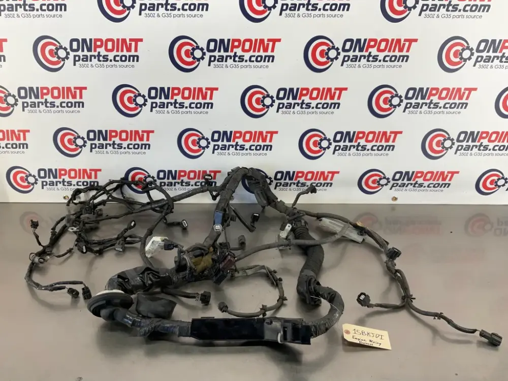 2009 Nissan 370Z VQ37VHR Hand-crank Engine Wiring Harness PARTS ONLY OEM 15BKJDI