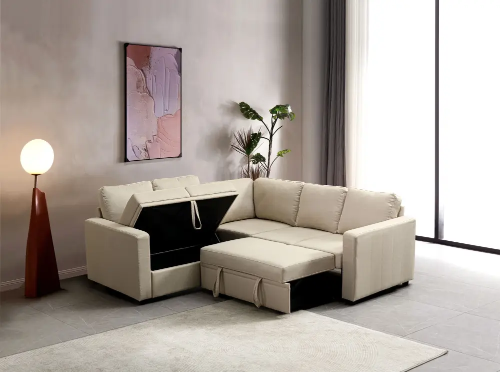 RV Dinette Comfort Design Sectional Sofa Bed