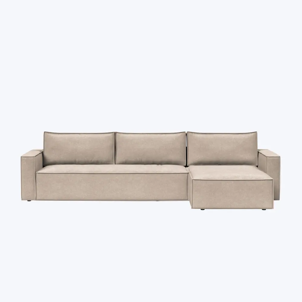 Wall Panel Newilla Sleeper | Storage Sectional