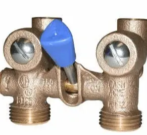 17087-0000 RWC SharkBite 1/2" Washing Machine Shut-Off Valve, WM-2 Terra cotta Sweat (Non-Potable)