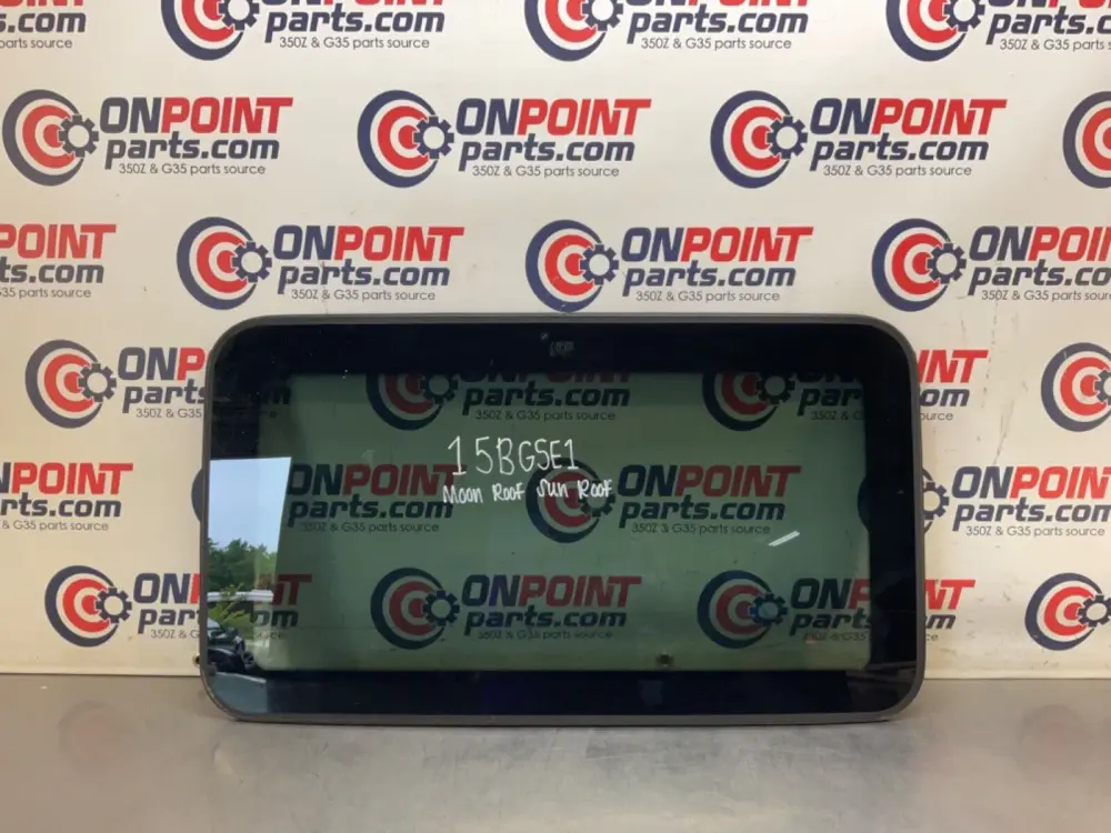 2009 BMW E92 335i Moon Roof Sun Roof Glass OEM 15BGSE1