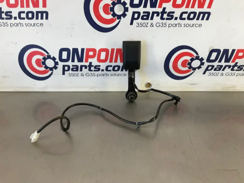 2010 Nissan 370Z Driver Left Seat Belt Buckle 86842 OEM 24BBBDA