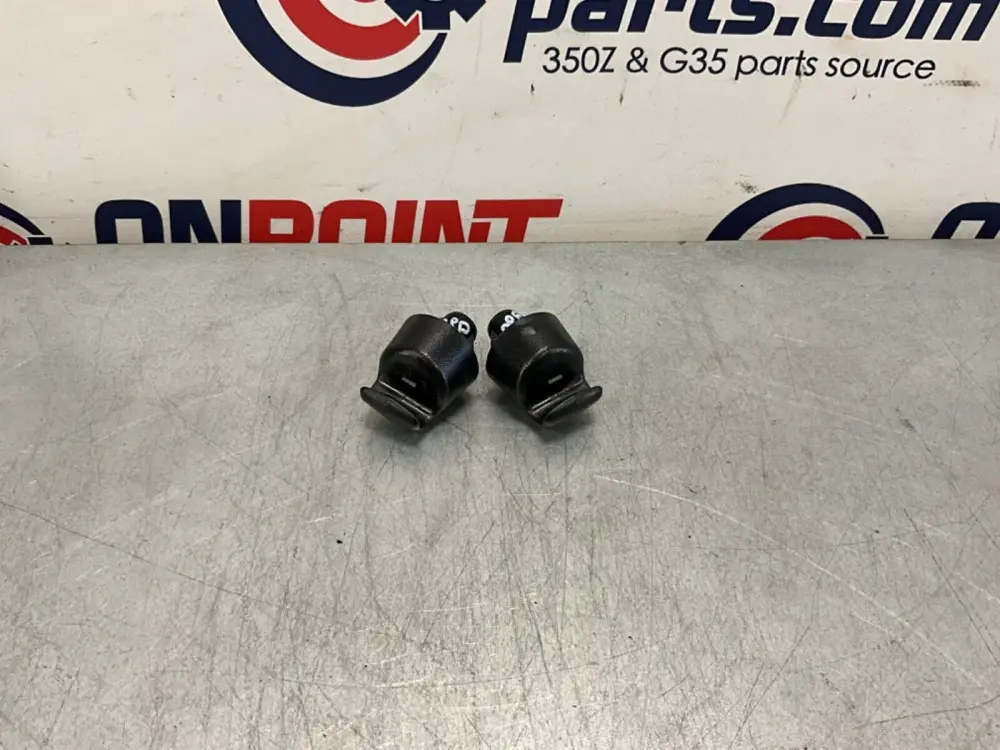 2014 Nissan Z34 370Z Driver Passenger Left Right Sun Visor Clips OEM 14BILEC