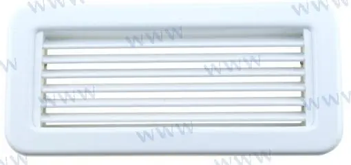 REJILLA SALIDA AIRE 12X4 ABS | Waterproof | Compact