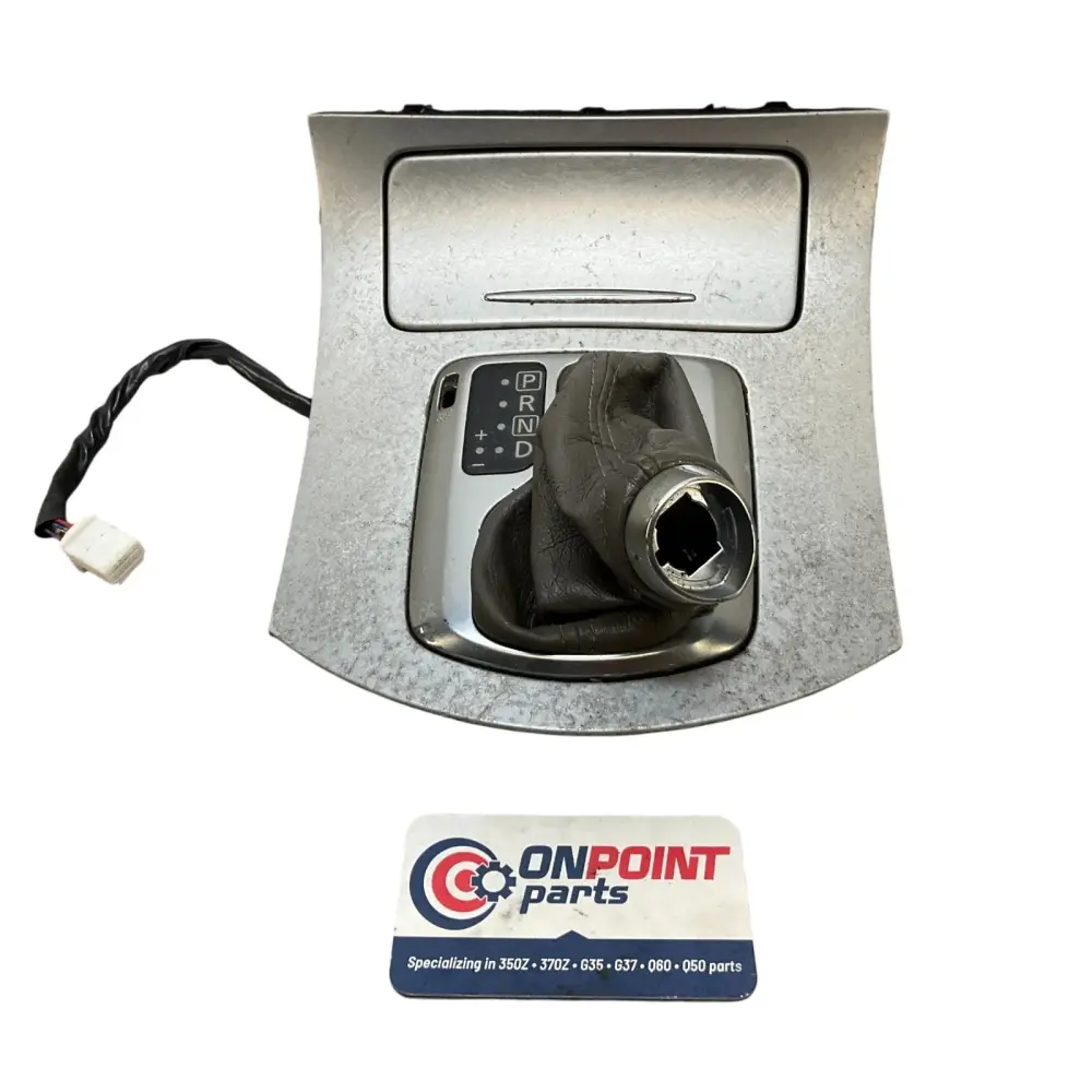 07-09 Infiniti G35 G37 Sedan Self-operating Shifter Boot Bezel 96941JL61B OEM IPG