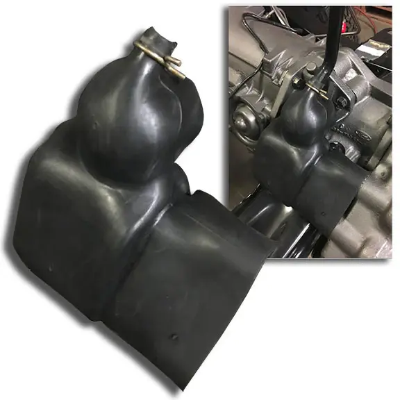 J-Style Dana 20 Transfer Case Lower Shifter Boot, 1973-77 Ford Bronco