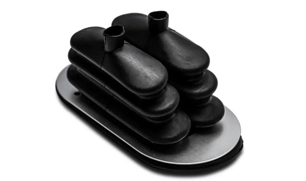 Twin Stick Transfer Case Shift Boot, 1966-77 Ford Bronco