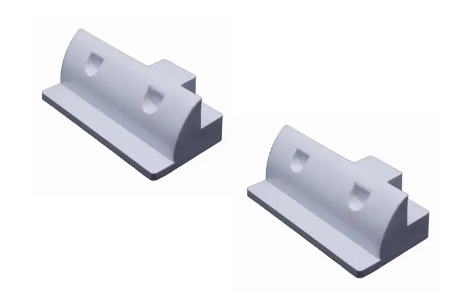 REDARC ABS Polymer Solar Panel Side Mount Set - 2PCS