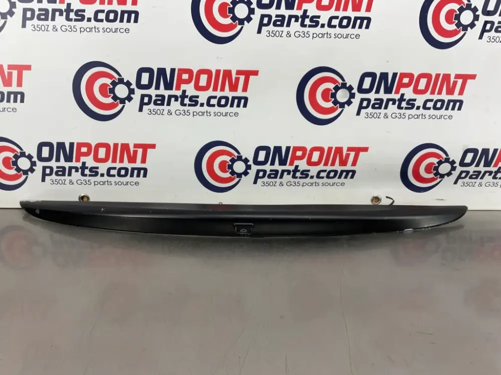 08-15 Infiniti G37 Q60 Trunk Spoiler Wing Back Up Camera 84810JL00C OEM 21BAXD2