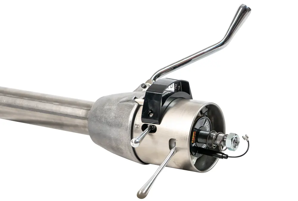 Suspension Repair Paintable Stainless Lean Steering Column, Column Shift Automatic, 1966-77 Ford Bronco
